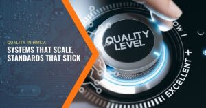 Explore how to manage quality control in HMLV manufacturing using scalable systems, clear standards, and smart tools like AI and vision tech.