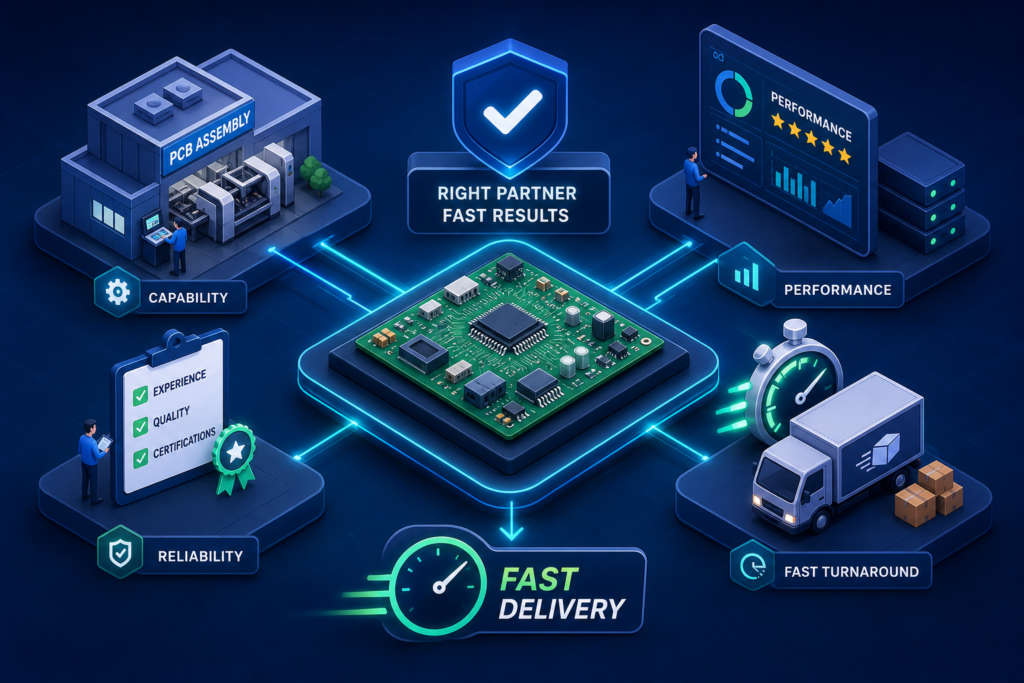 How to Choose a PCB Assembly Partner for Fast Turnaround - Amtech