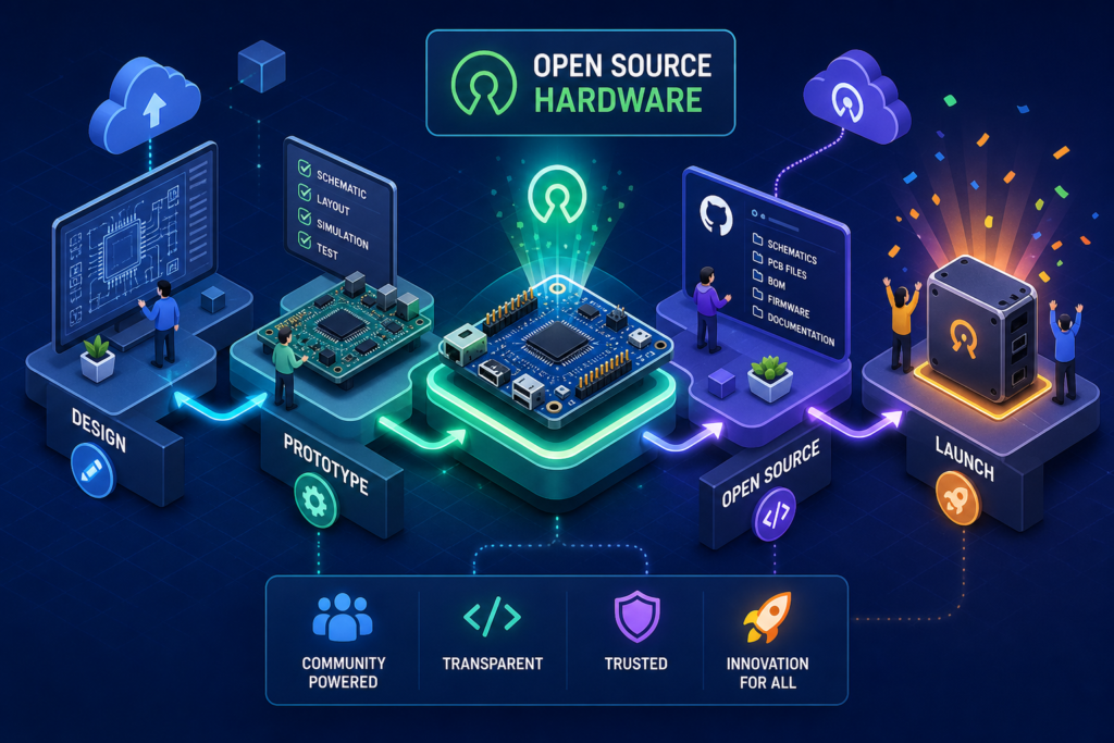 Open source hardware explained: from design to launch - Amtech